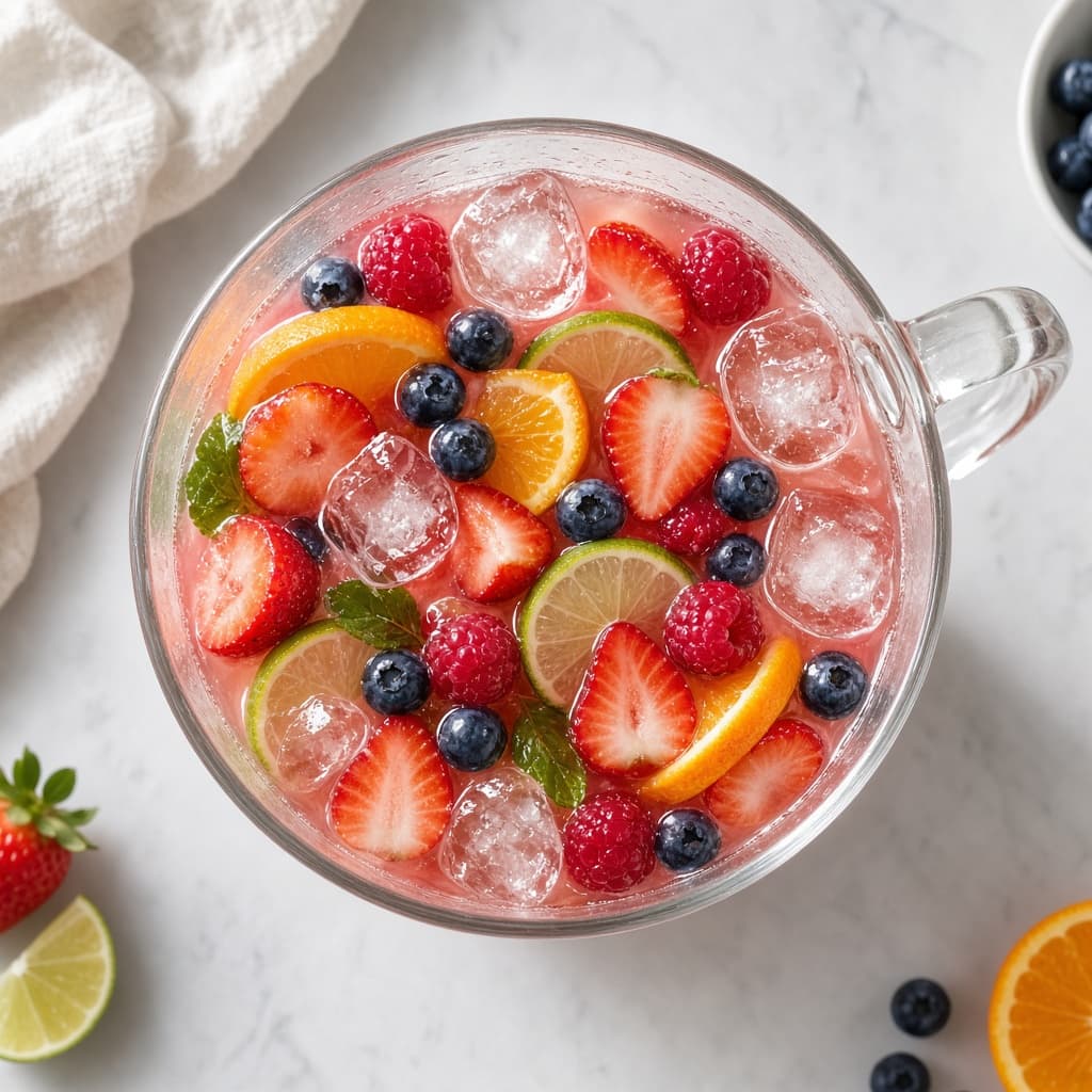 Fresh Mixed Fruit Punch