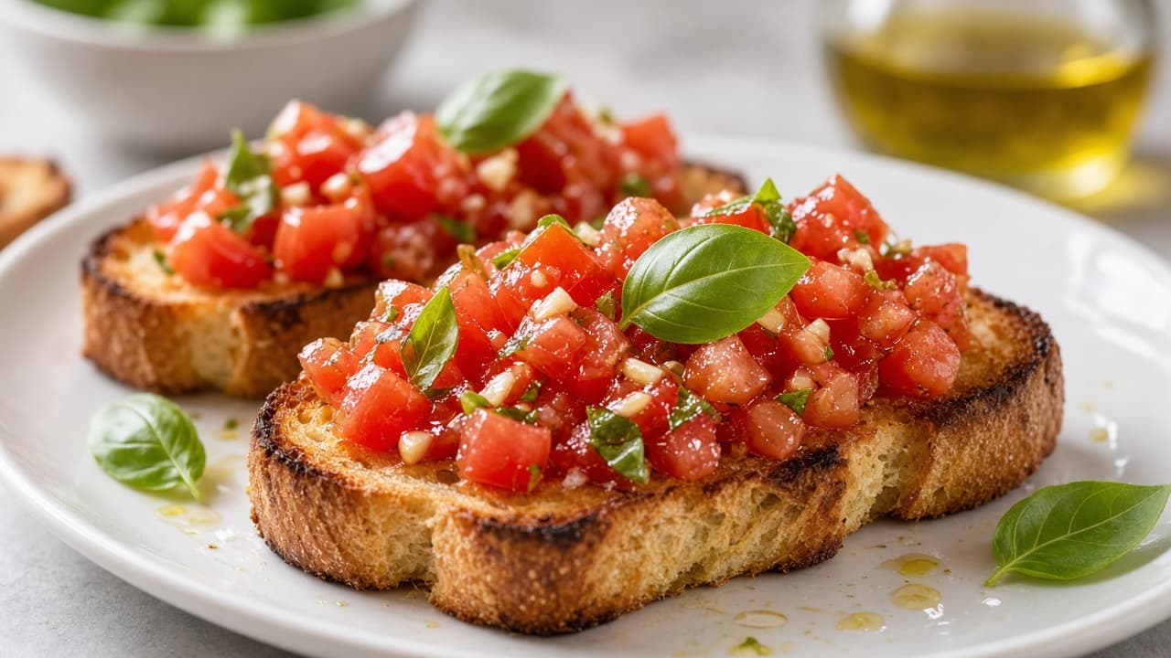 Fresh Tomato Bruschetta