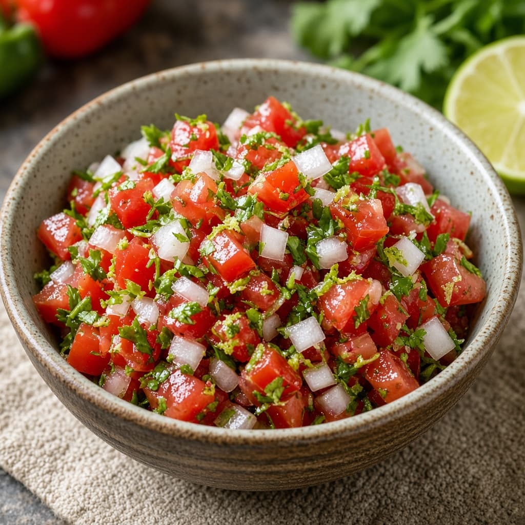 Fresh Tomato Pico De Gallo