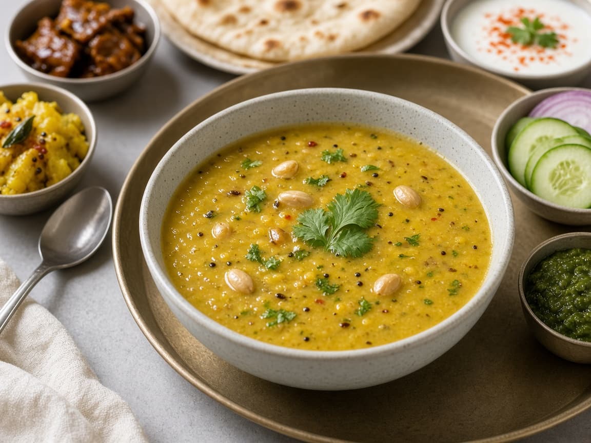 Gujarati Khatti Meethi Dal