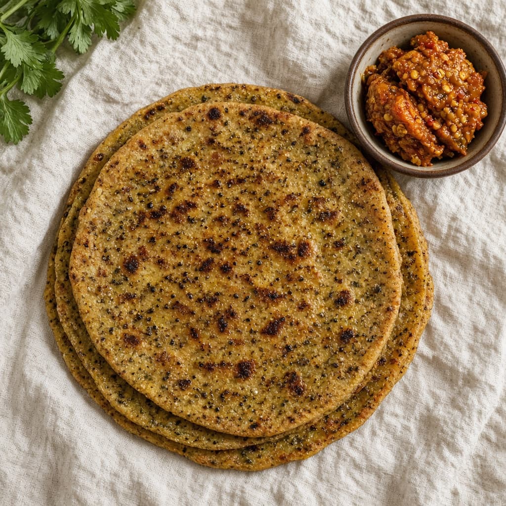 Gujarati Lauki Dudhi Thepla