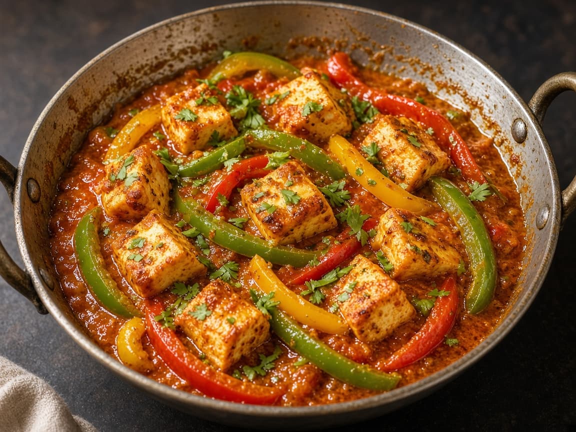 Home Style Kadai Paneer High Protein