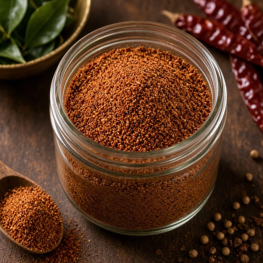 Homemade Aromatic Sambar Podi