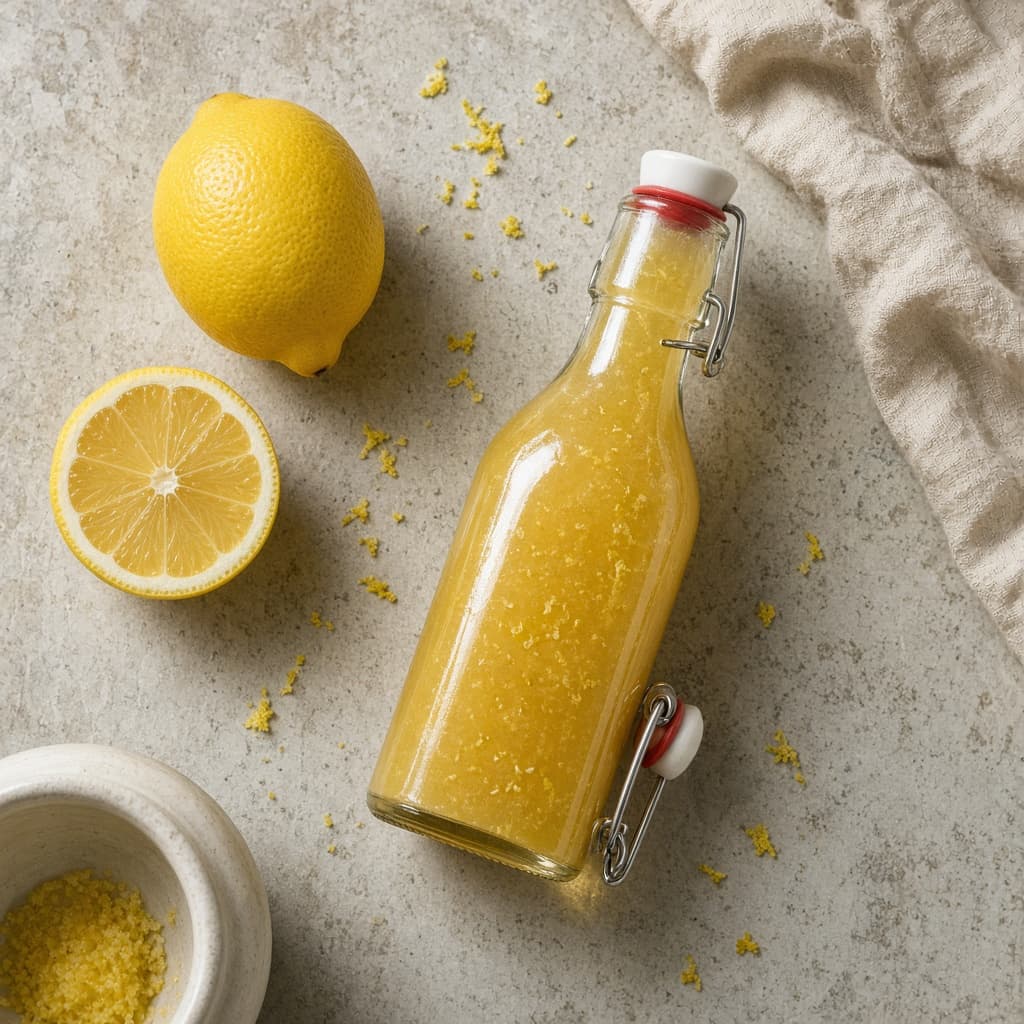 Homemade Lemon Squash Syrup