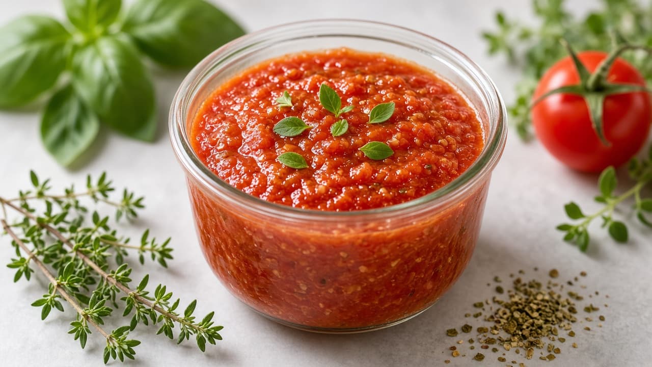 Homemade Tomato Pizza Sauce