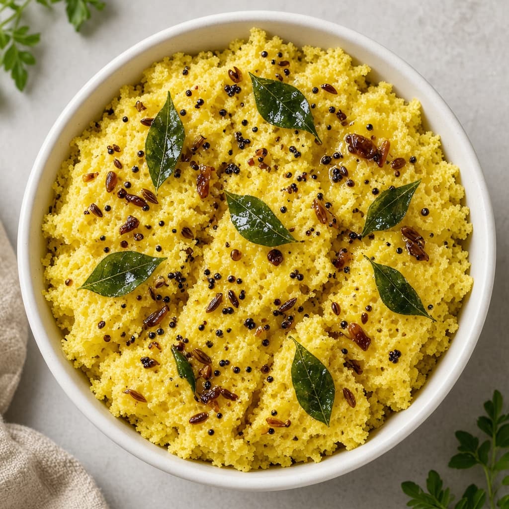 Instant Microwave Khaman Dhokla