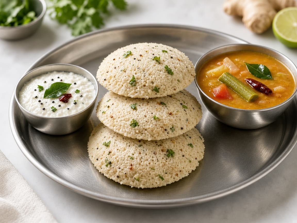 Instant Oats Rava Idli (PCOS-Friendly, No Fermentation)