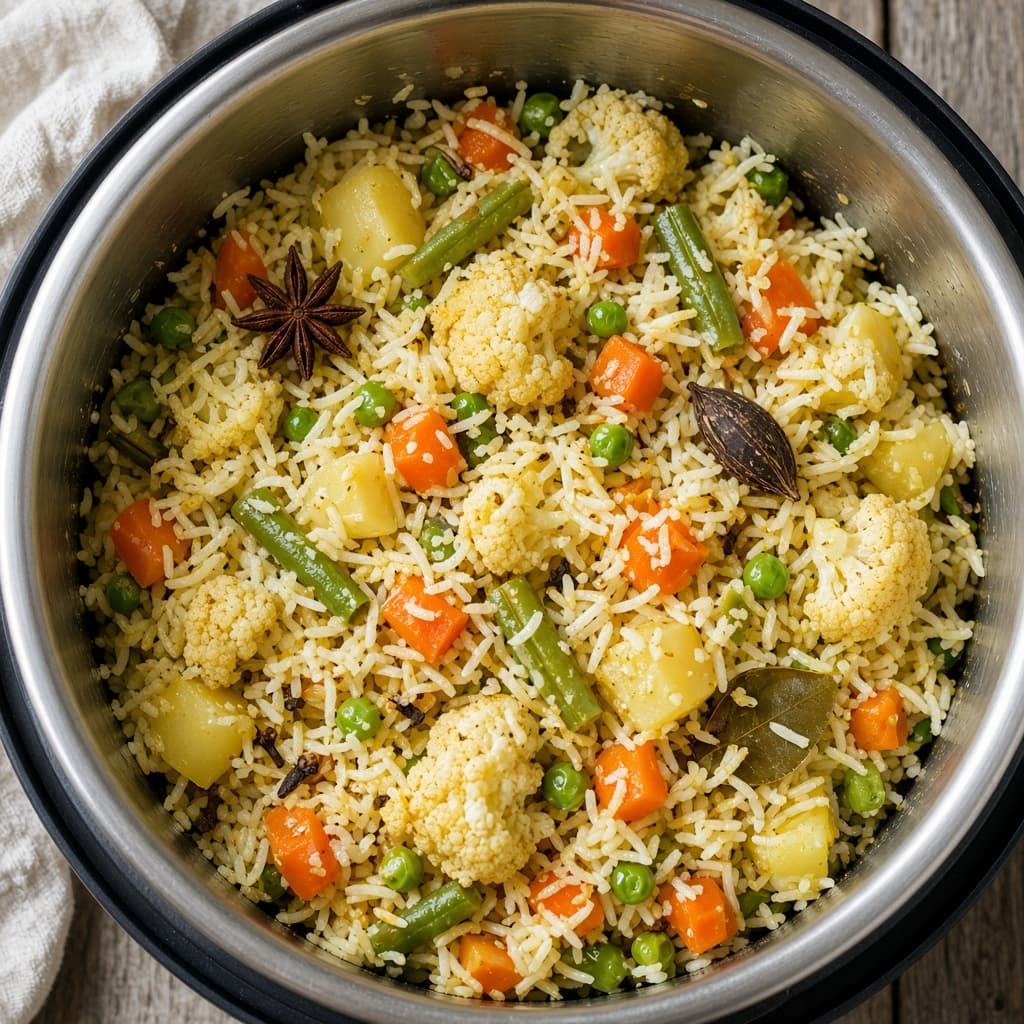 Instant Pot Veg Rice Pulao