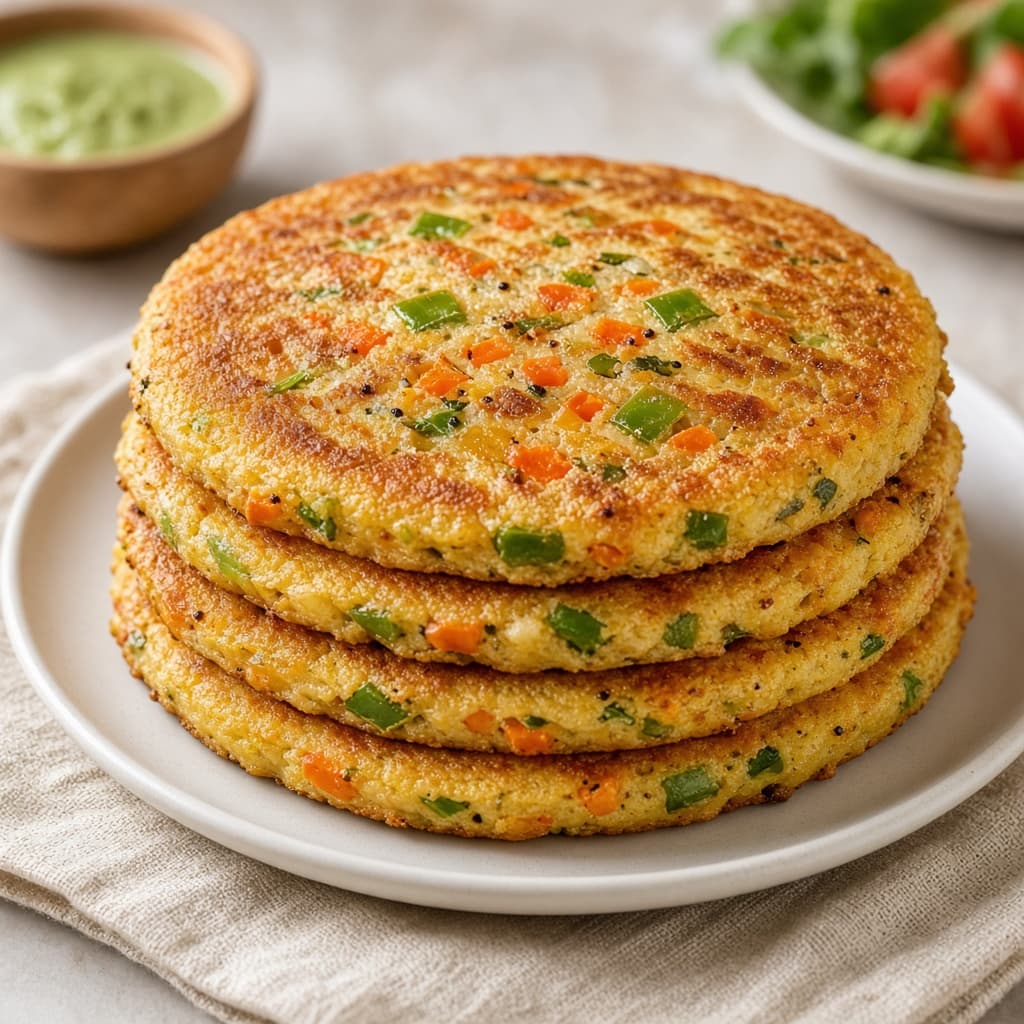 Instant Suji Rava Chilla