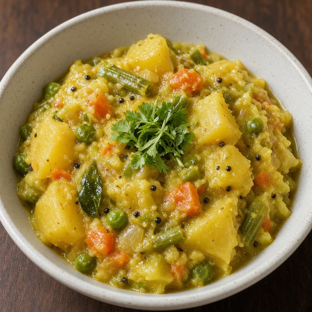 Karnataka Poori Potato Sagu