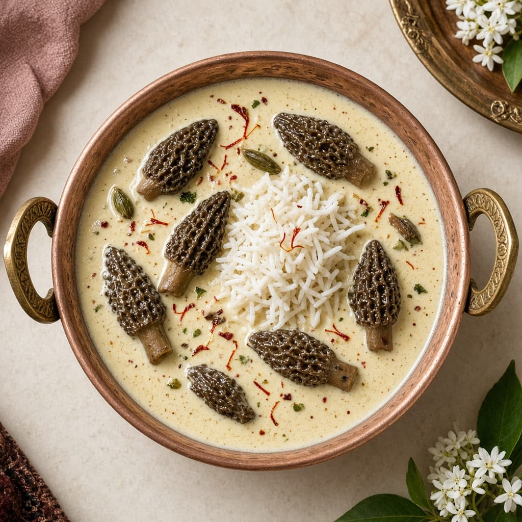 Kashmiri Gucchi Morel Curry