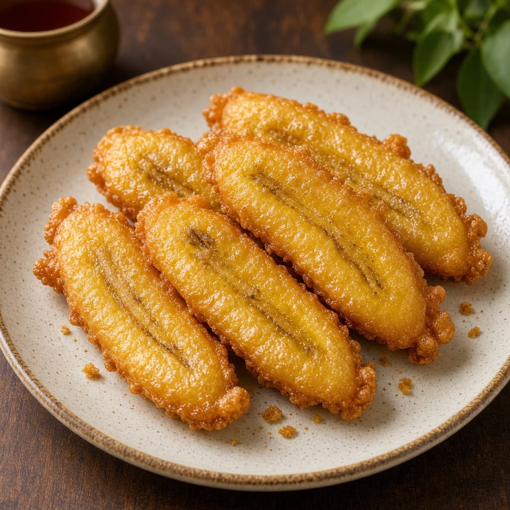 Kerala Pazham Pori Banana Fritters