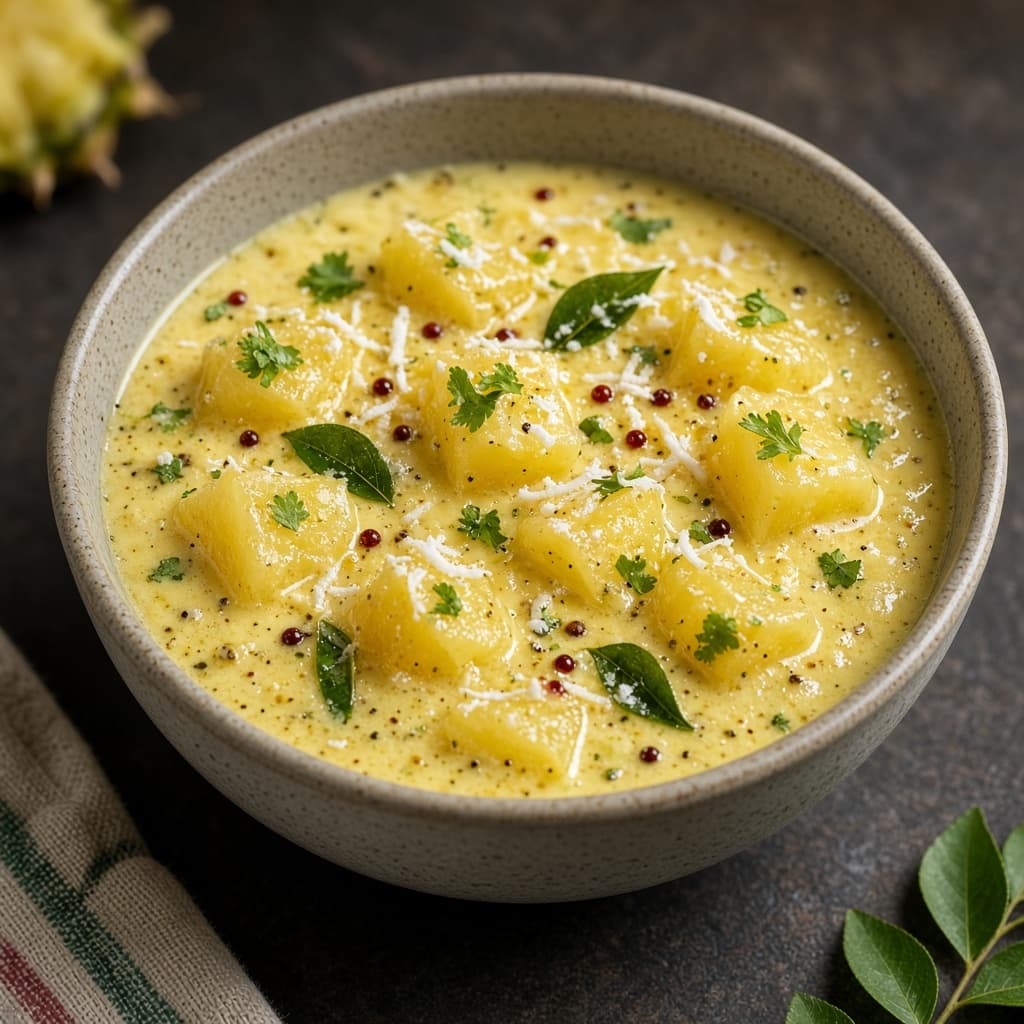Kerala Pineapple Pachadi Yogurt