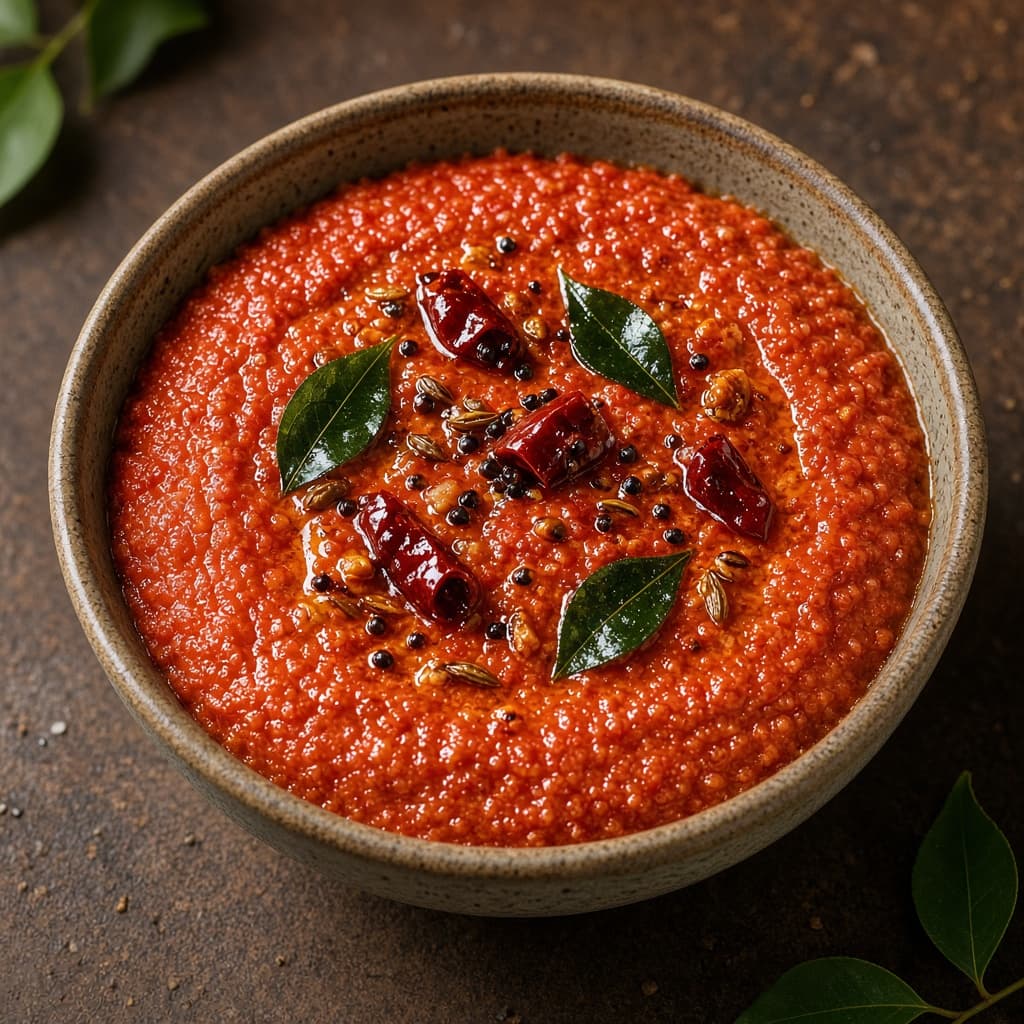 Kerala Red Coconut Chutney