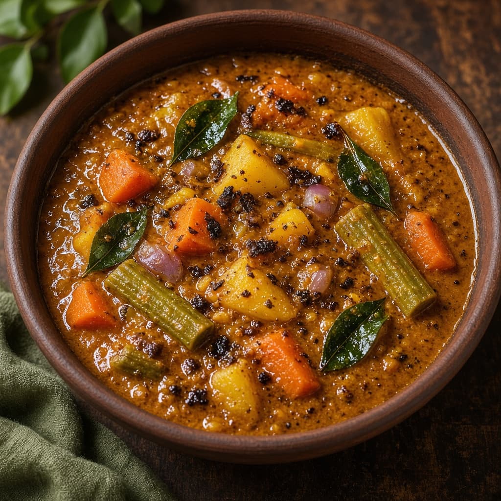 Kerala Varutharacha Roasted Sambar