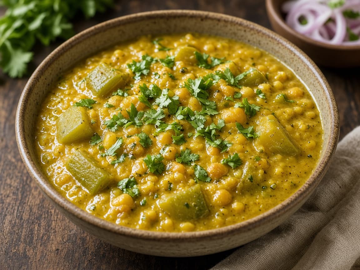 Lauki Chana Dal Punjabi