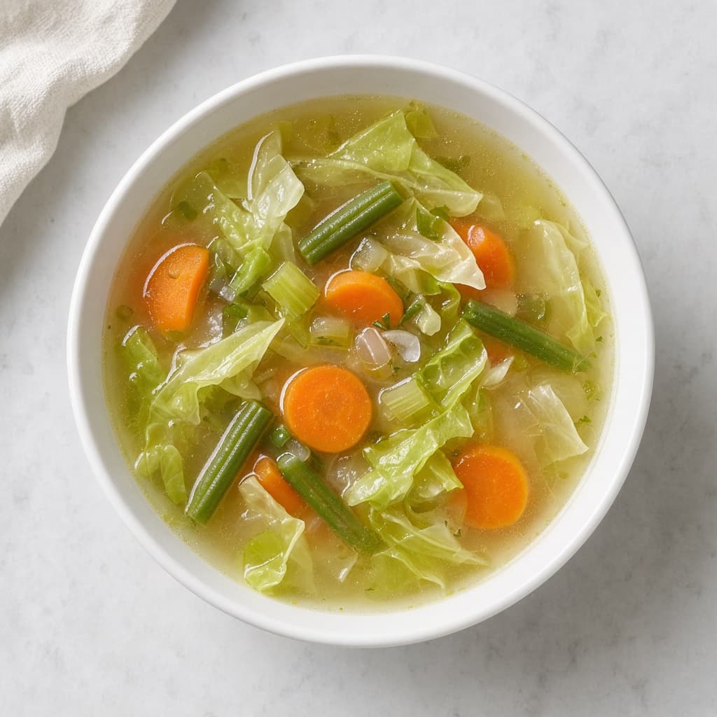 Light Clear Vegetable Soup