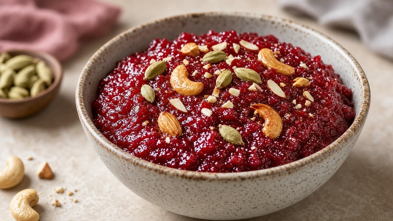 Lighter Beetroot Halwa
