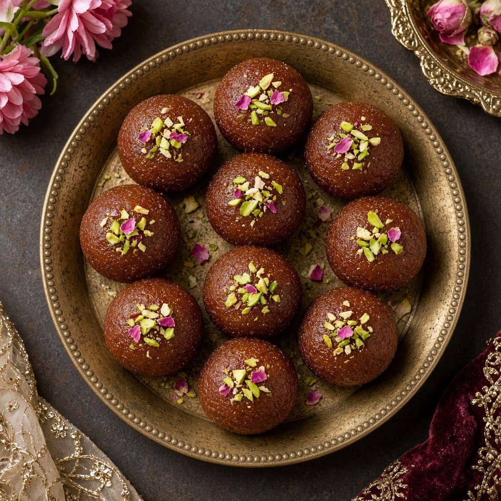 Lighter Dry Sukha Gulab Jamun