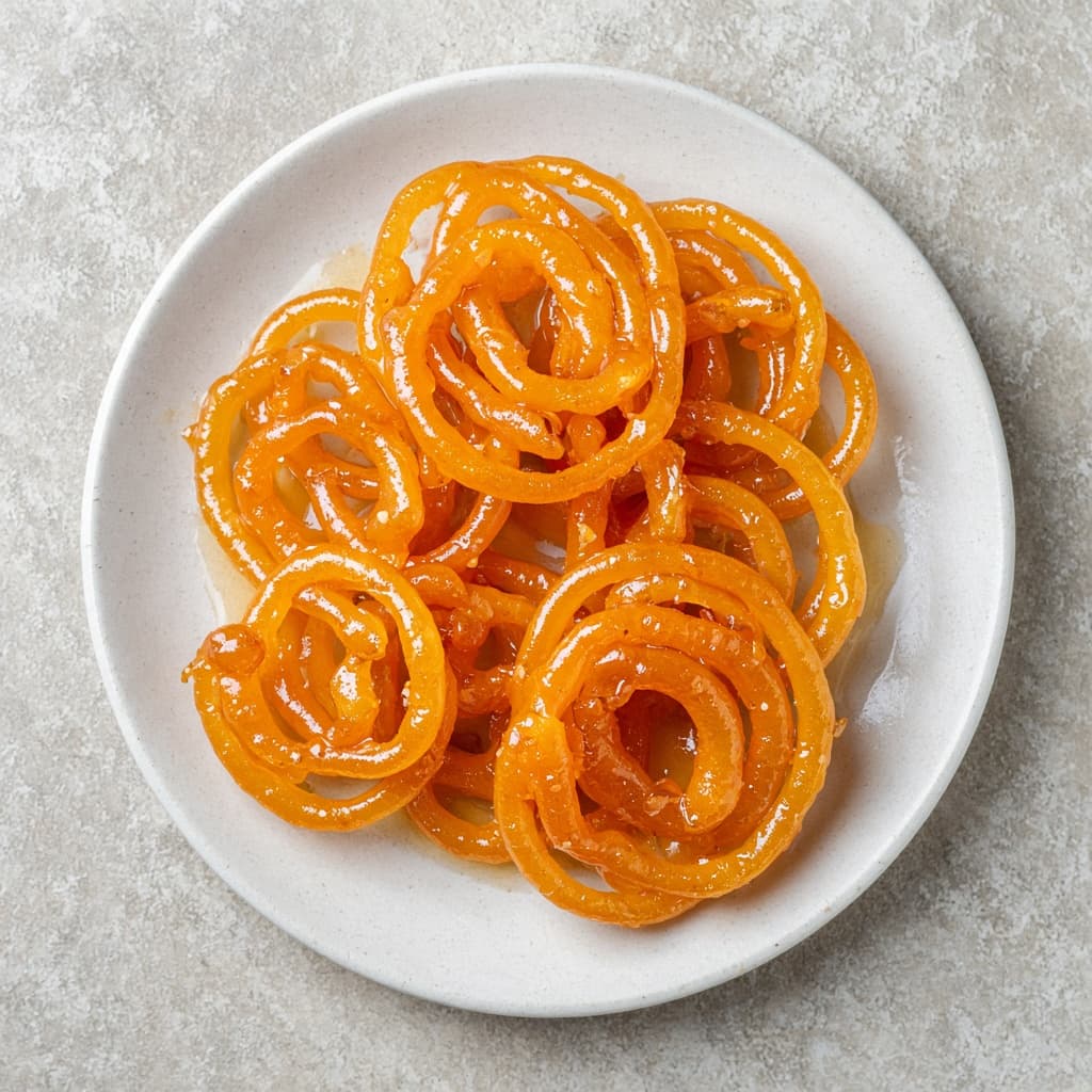 Lighter Homemade Jalebi Spirals
