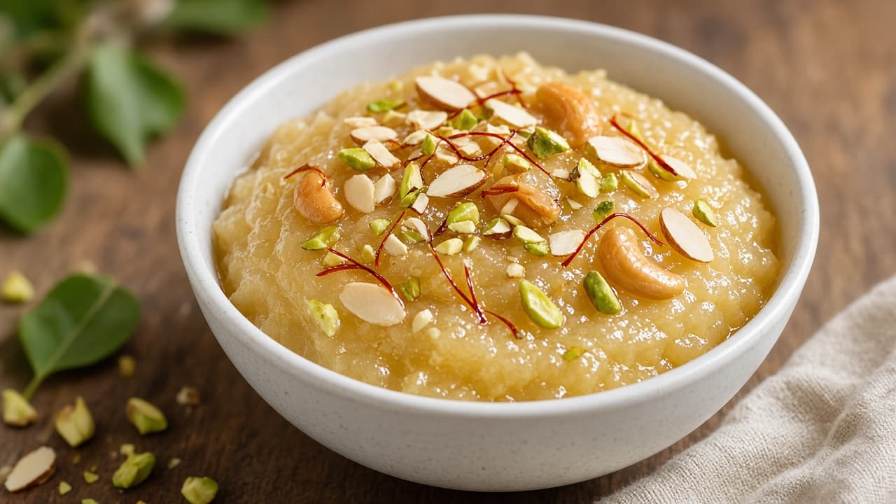 Lighter Kashi Halwa