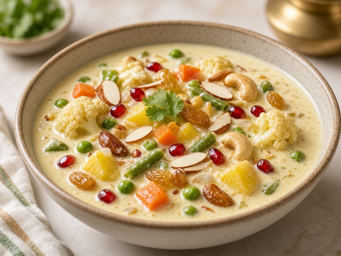 Lighter Navratan Korma