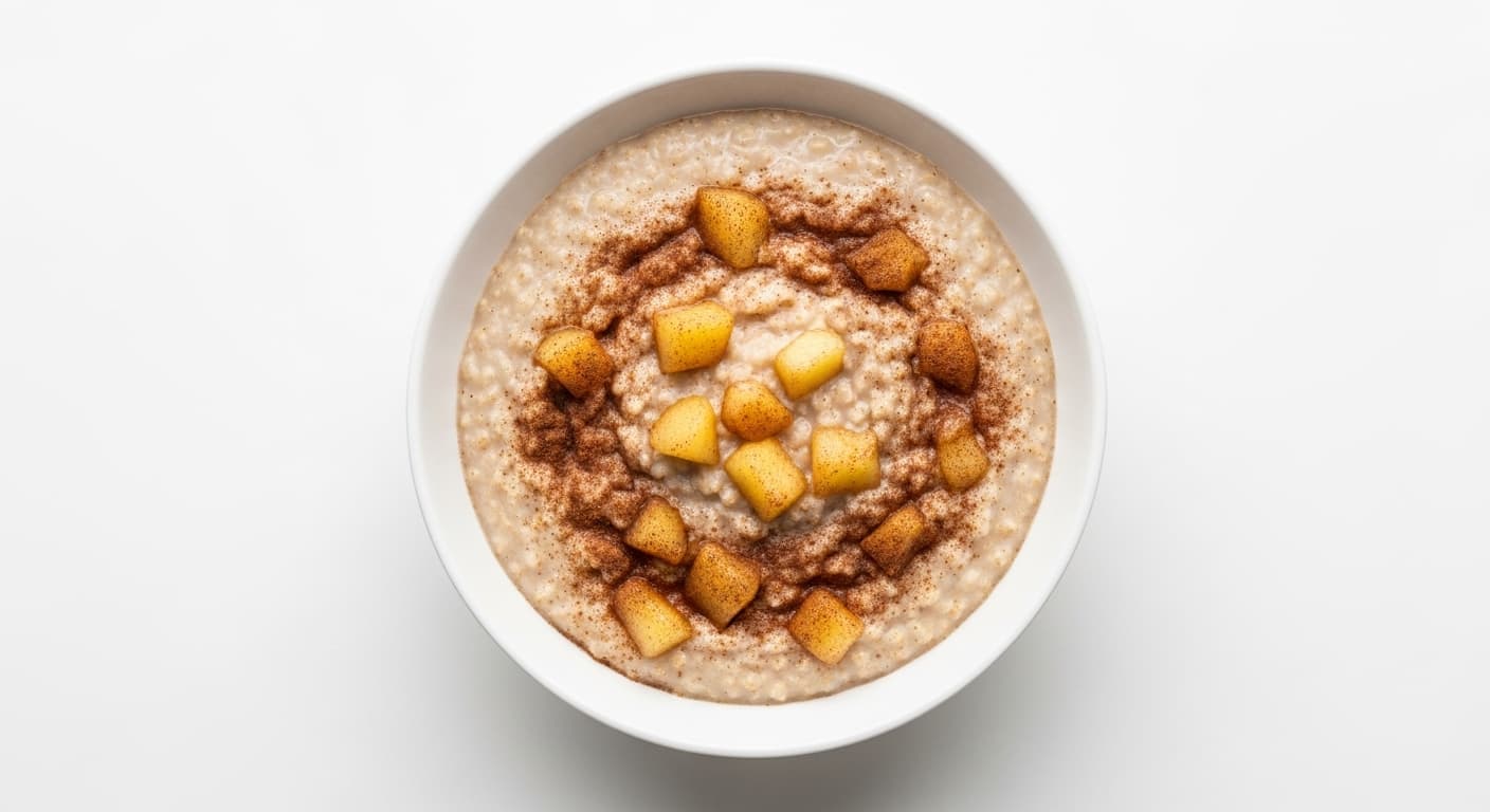 Oats Apple Cinnamon Porridge for Fatty Liver: Beta-Glucan for Hepatic Fat Reduction