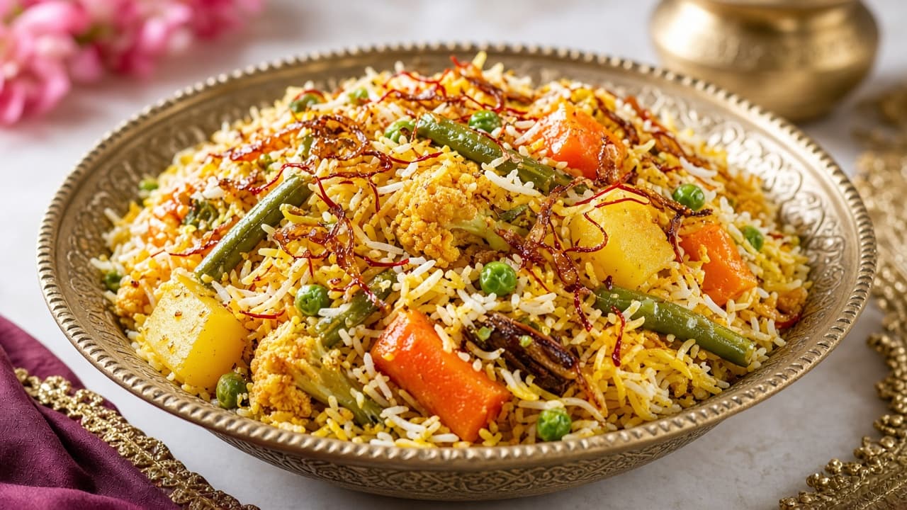 Lucknowi Veg Awadhi Biryani