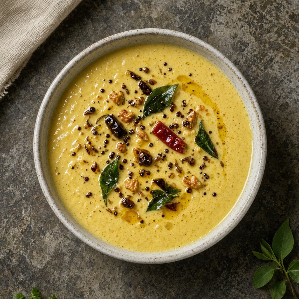 Maharashtrian Besan Dahi Kadhi