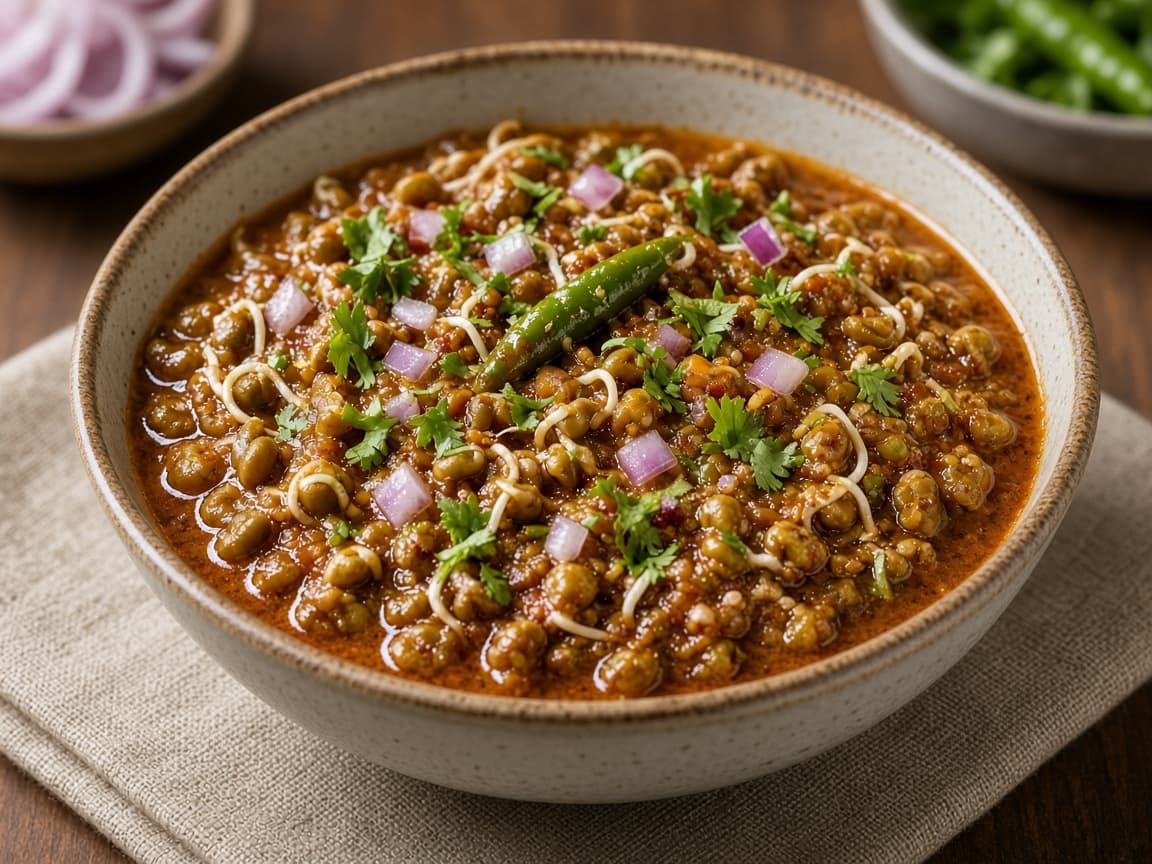 Maharashtrian Matki Usal