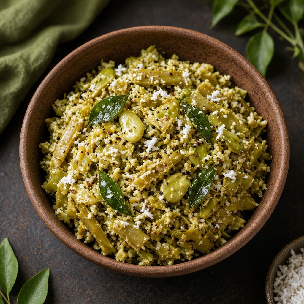 Maharashtrian Val Papdi Bhaji