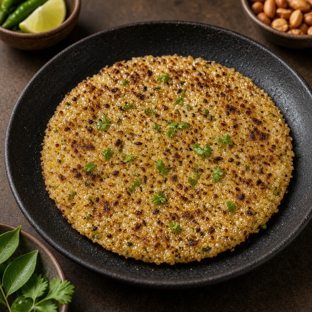 Maharashtrian Vrat Sabudana Thalipeeth