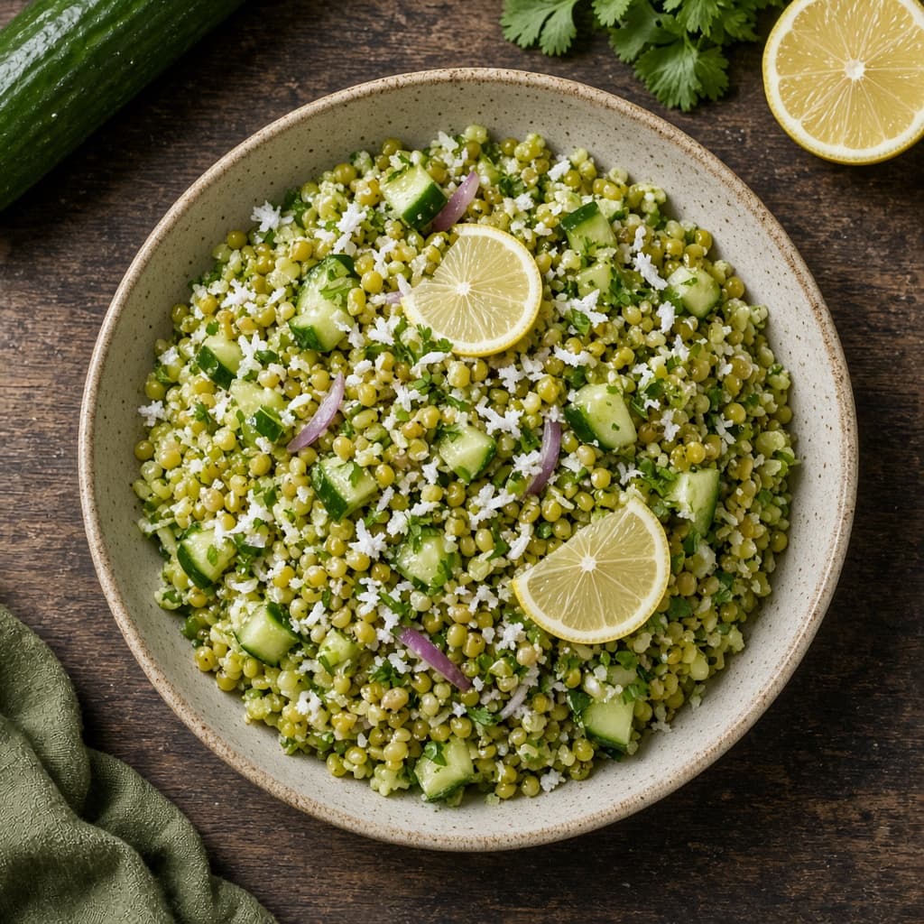 Moong Dal Kosambari Salad