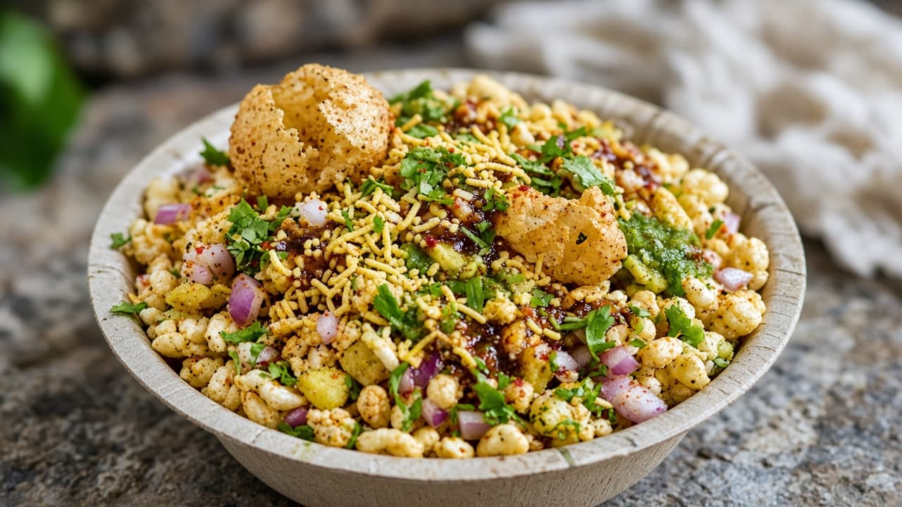 Mumbai Street Bhel Puri