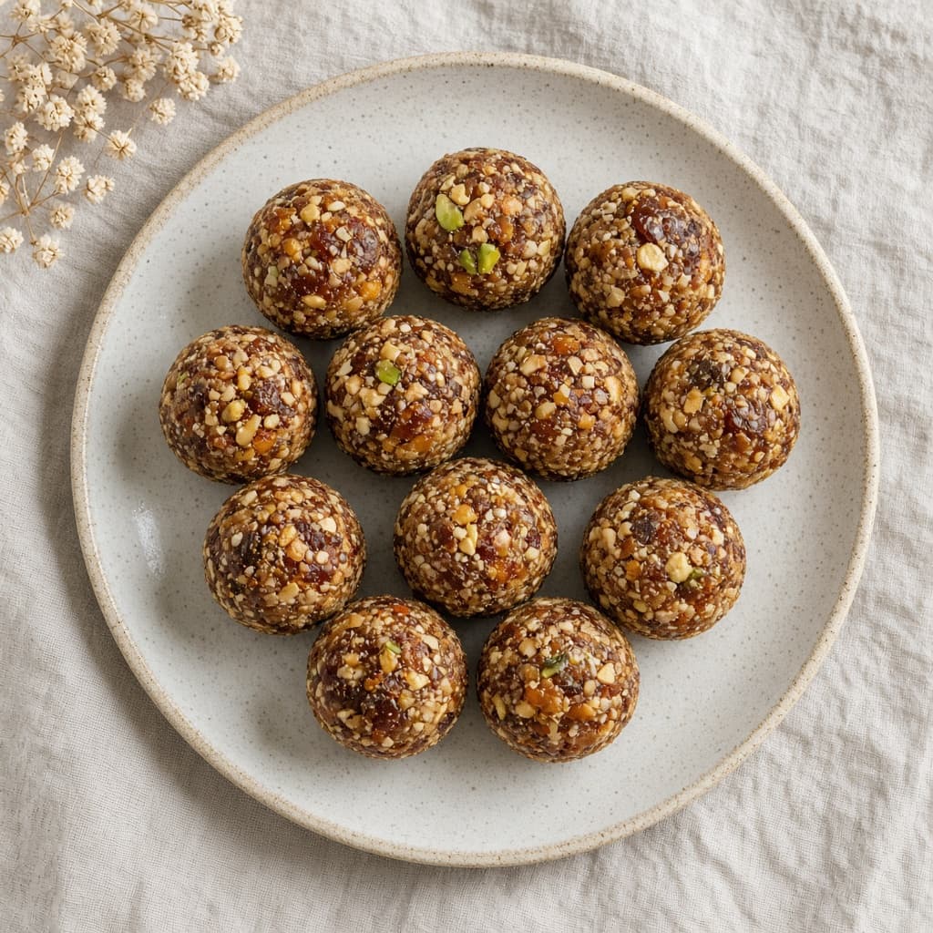 Naturally Sweet Dry Fruit Ladoo