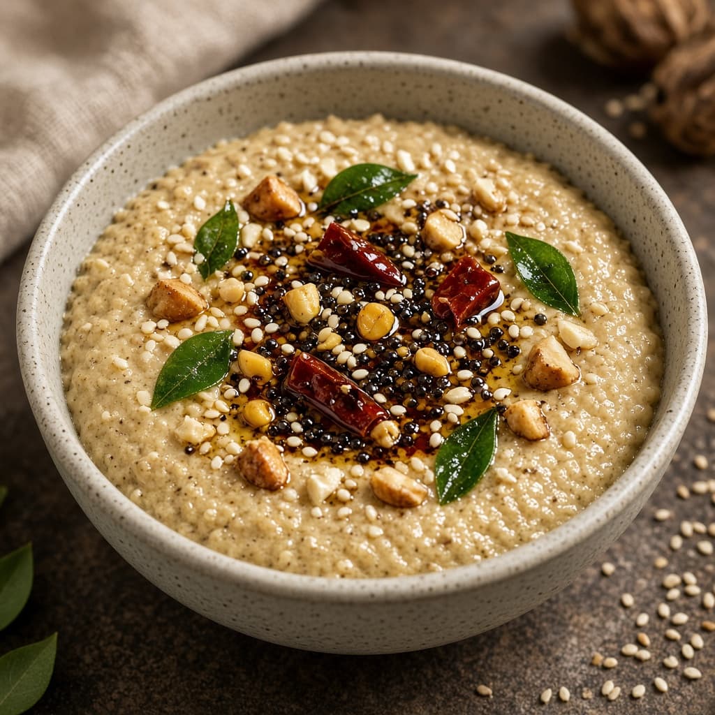 Nutty Til Sesame Coconut Chutney