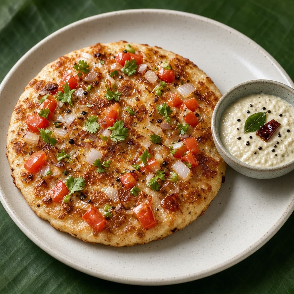 Onion Tomato Uttapam Tawa