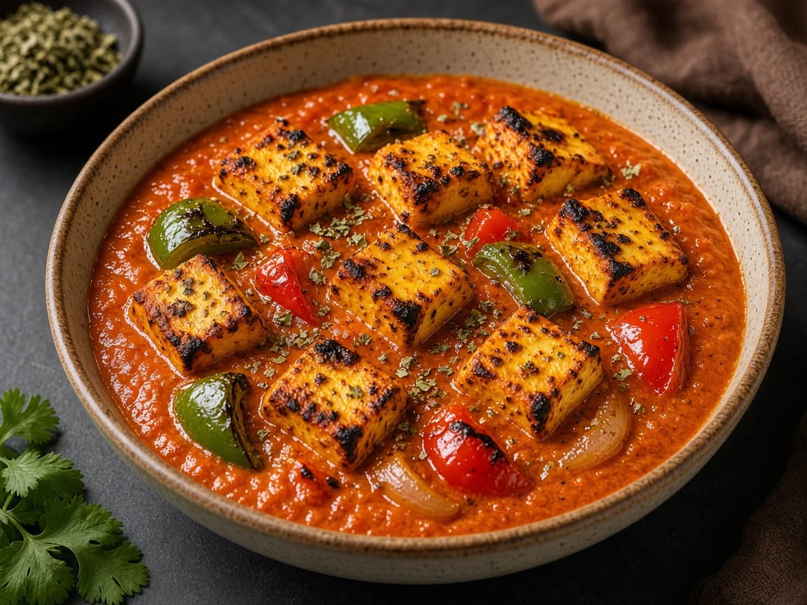 Oven Paneer Tikka Masala