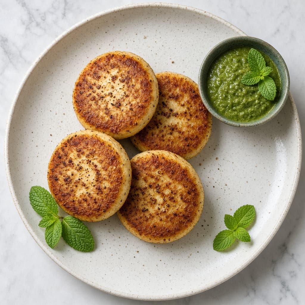 Pan-Seared Dahi Ke Kabab