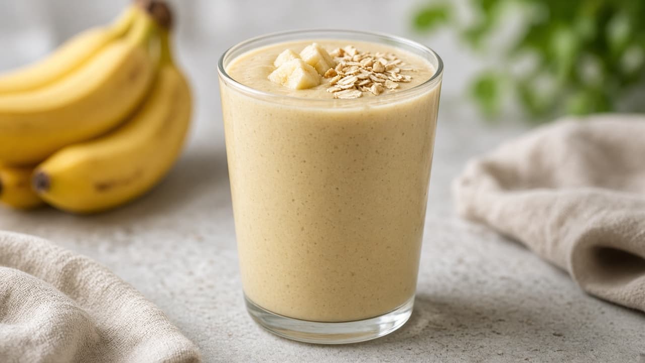 Plant-Based Banana Smoothie