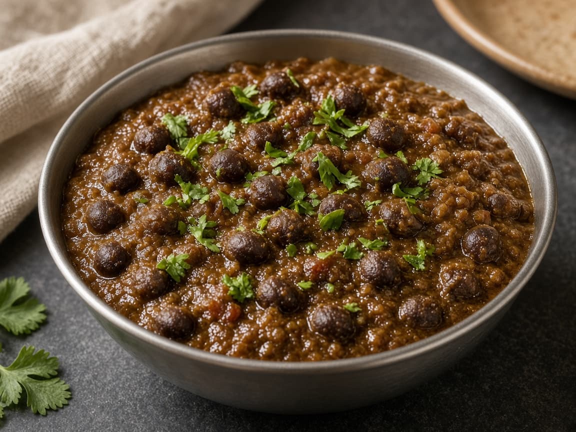 Punjabi Kala Chana Curry