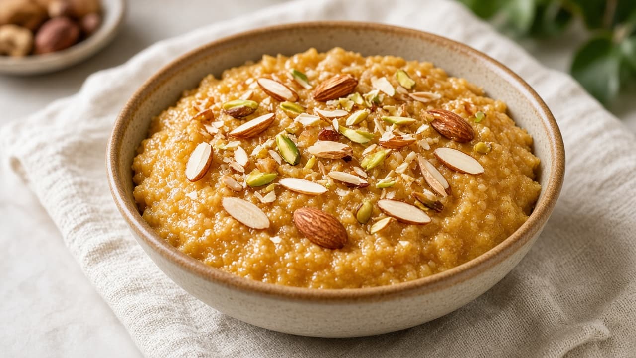 Quick Bread Halwa