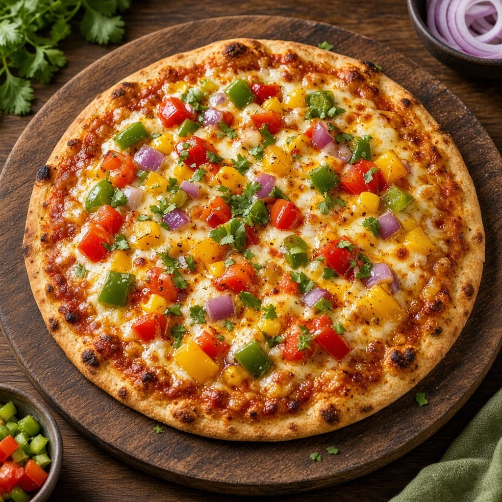 Quick No-Yeast Tawa Pizza