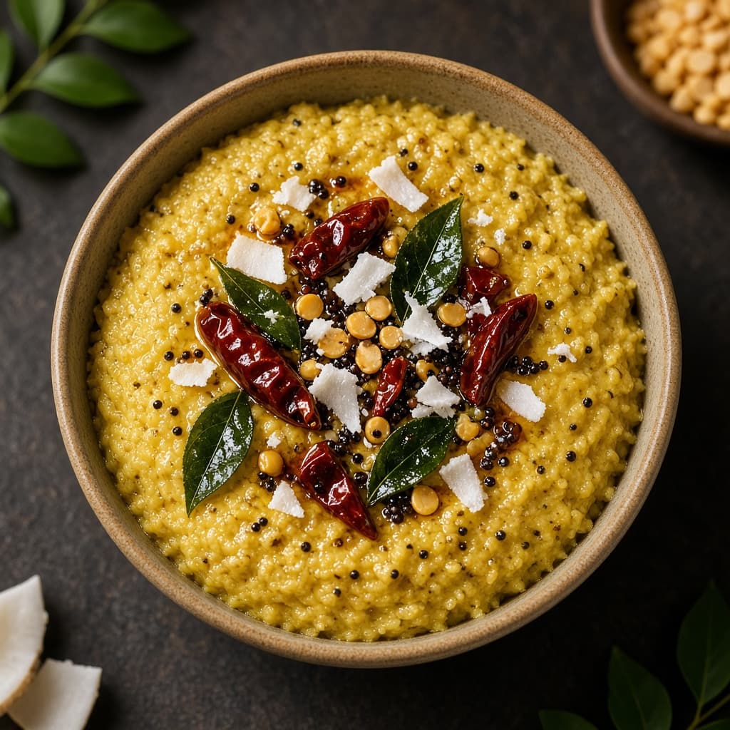 Roasted Chana Dal Coconut Chutney