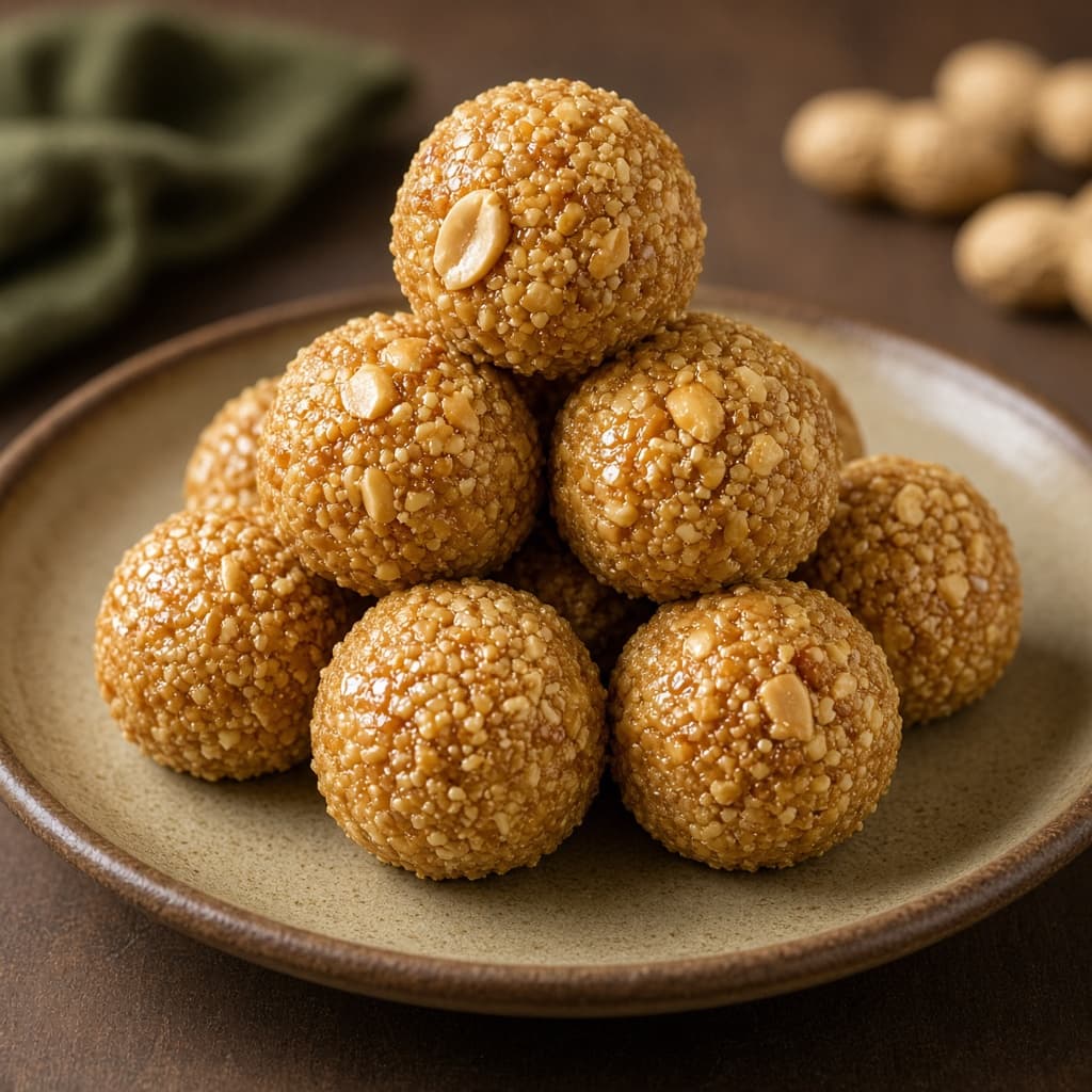 Roasted Peanut Ladoo