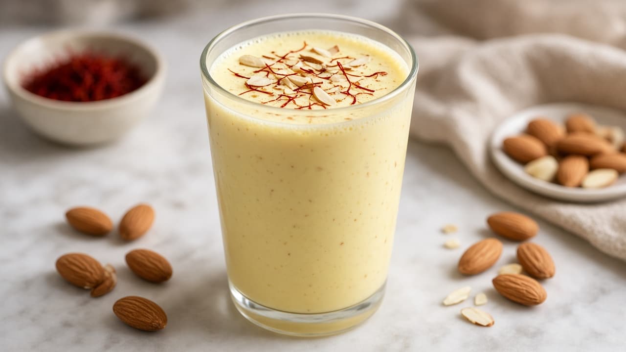 Saffron Badam Milk