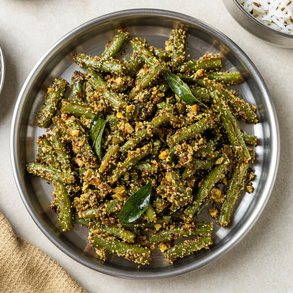 Simple Gawar Cluster Beans Sabzi