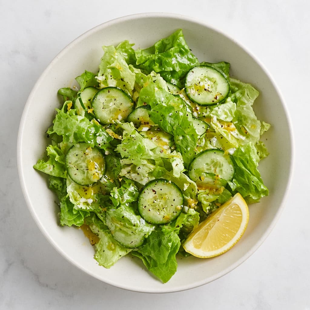 Simple Lettuce Green Salad