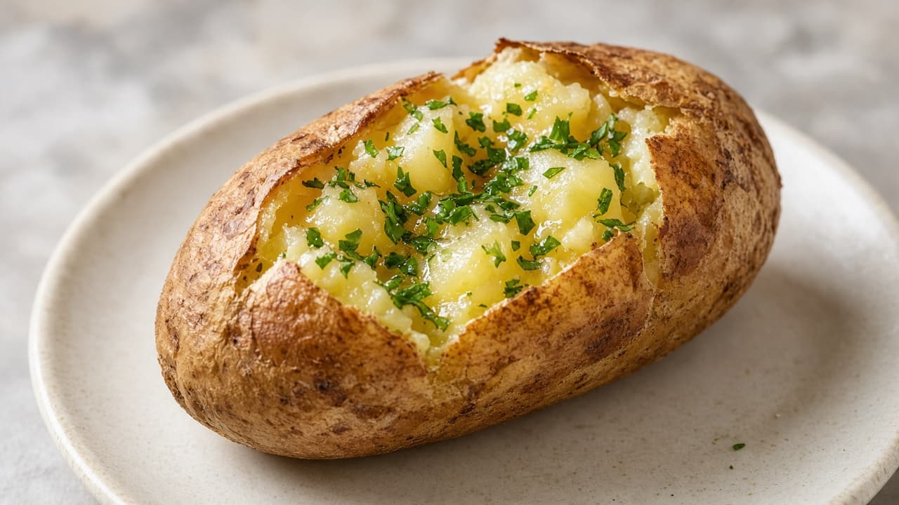 Simple Oven-Baked Potato