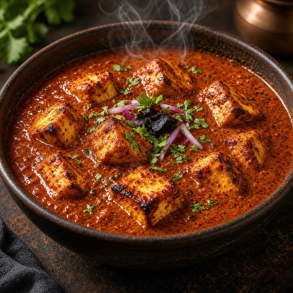 Smoky Paneer Angara Curry